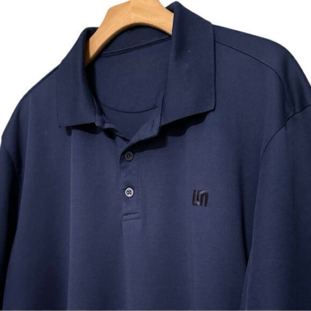 Loudmouth Men’s Size XXL Navy Blue Short Sleeve Polo Golf Shirt